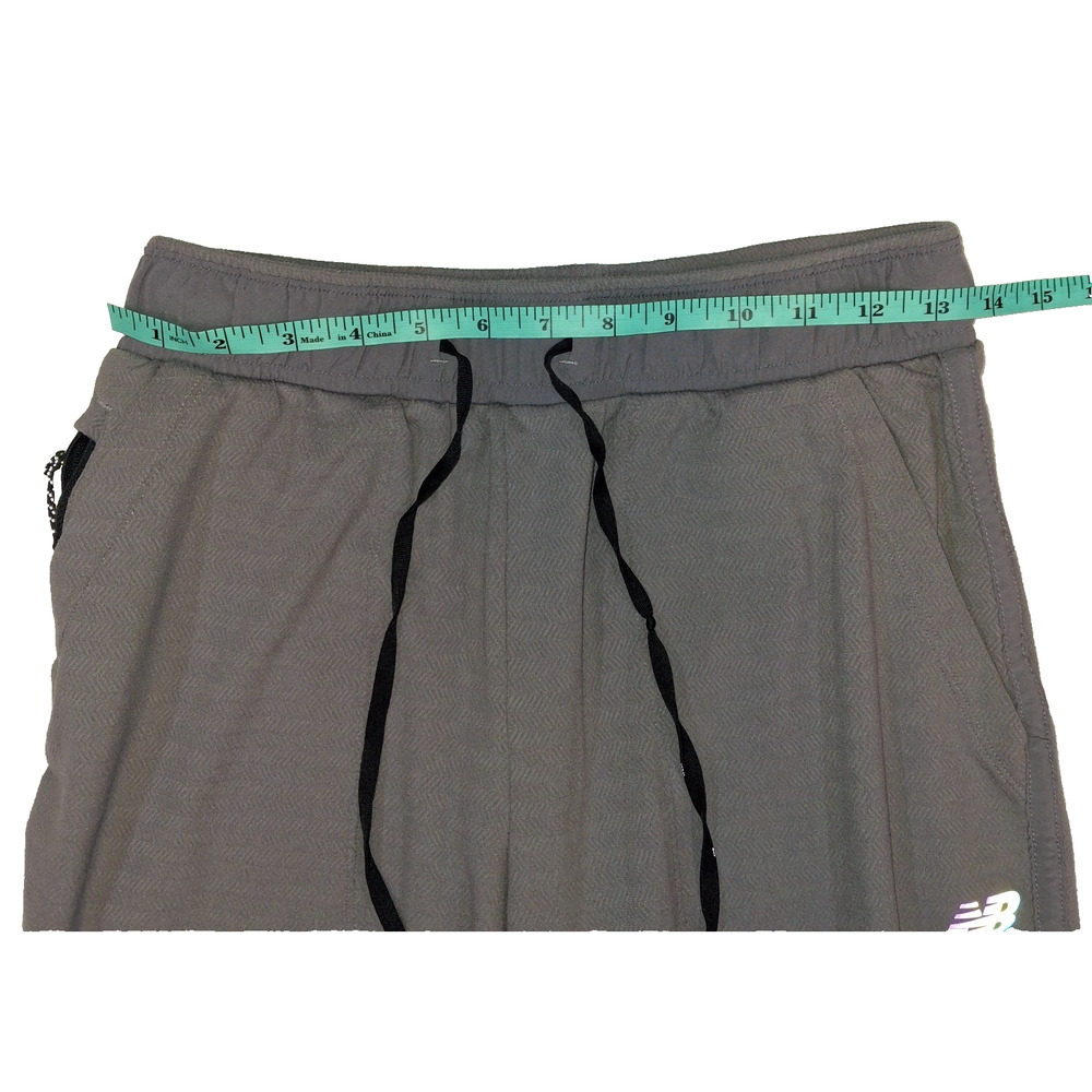 New Balance Men’s Gray Jogger Sweatpants With Holographic Logo Size Small - Picture 7 of 11